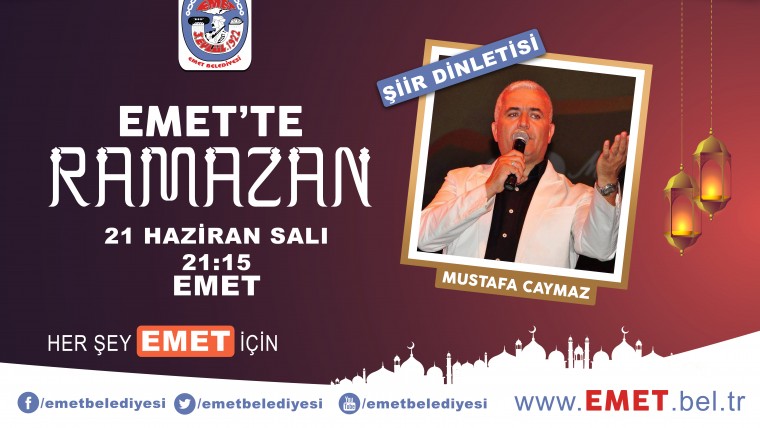 Mustafa Caymaz ile Şiir Dinletisi