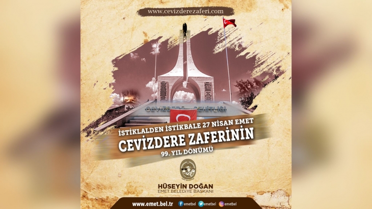 Emet Cevizdere Zaferi’nin 99. Yıldönümü