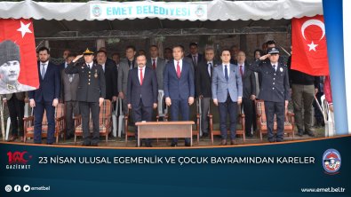 23 Nisan Ulusal Egemenlik ve Çocuk Bayramından Kareler