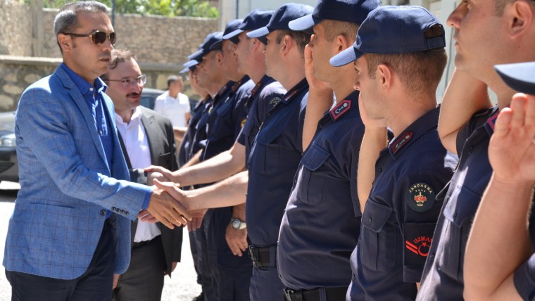 ASKERLERİMİZLE BAYRAMLAŞTIK.