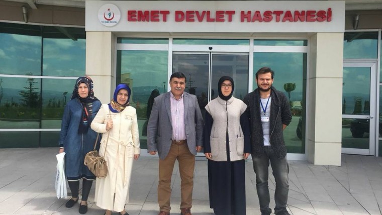 BELEDİYE BAŞKANIMIZ MUSTAFA KOCADAN YENİ HASTANEYE ZİYARET