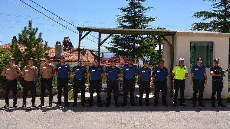 EMNİYET ÇALIŞANLARIMIZLA BAYRAMLAŞTIK