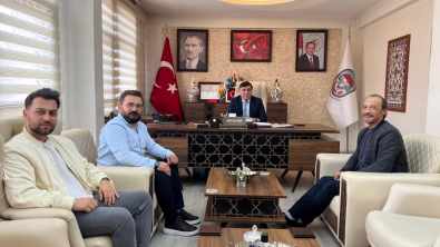 TEKVANDO HEYETİNDEN BAŞKAN KOCA’YA ZİYARET