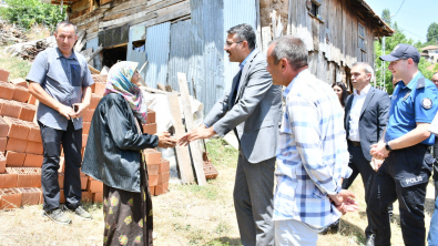 Vali Çelik Emet İlçesinde köy ve merkez çalışmalarını yerinde inceledi