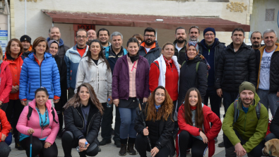 Yeni Rotalar Doğa Yürüyüşleri Kulübü Kütahya Grubu İlçemizdeydi