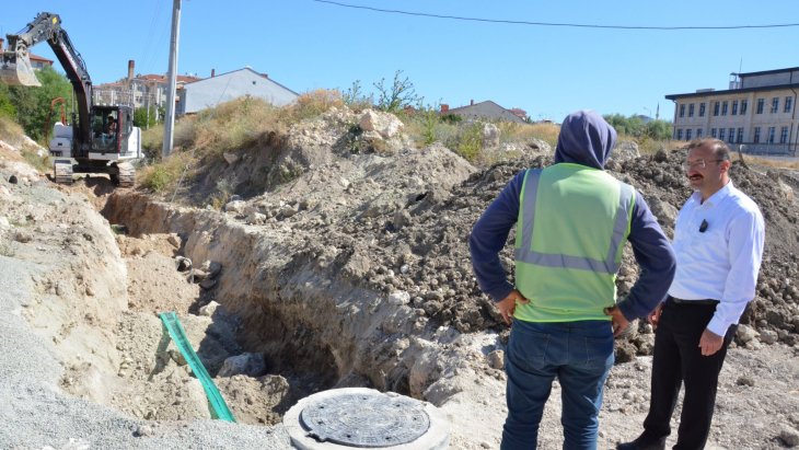 Alt Yapı Çalışmalarına Bayramda Ara Verilecek