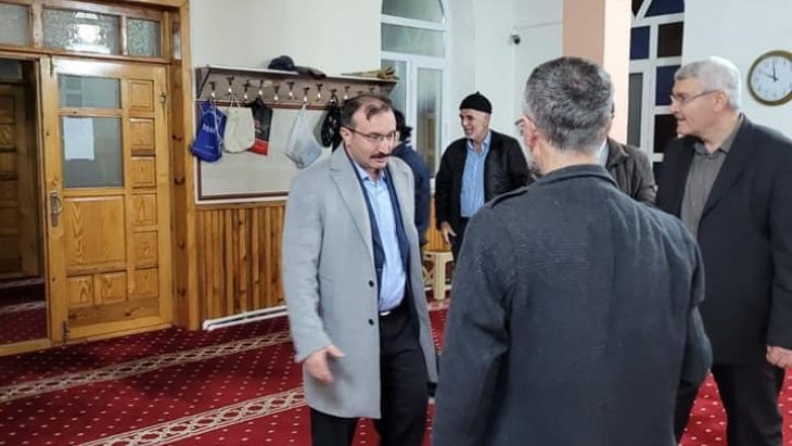 BELEDİYE BAŞKANIMIZ GEZNE CAMİİNDE
