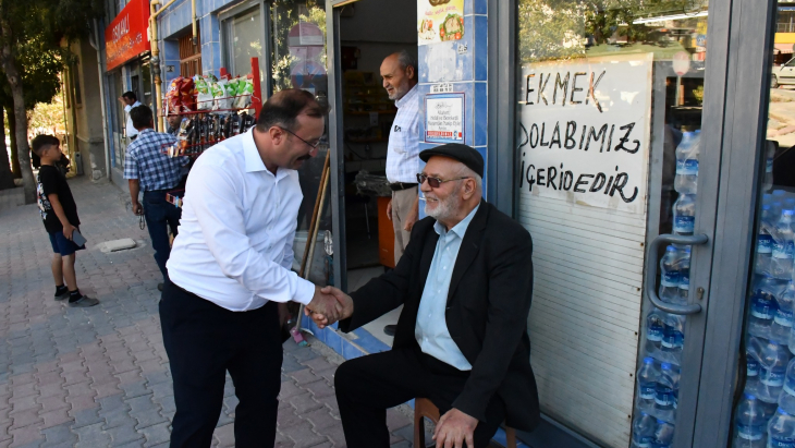 Belediye Başkanımız Hüseyin Doğan İlçe genelinde gerçekleşen altyapı çalışmalarını yerinde inceledi, vatandaşlarımızla bir araya geldi