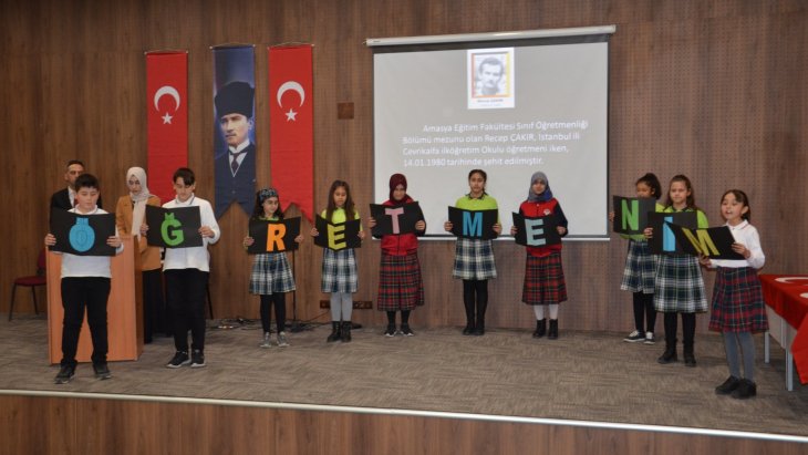 BUGÜN ÖĞRETMENLERİMİZİN GÜNÜ