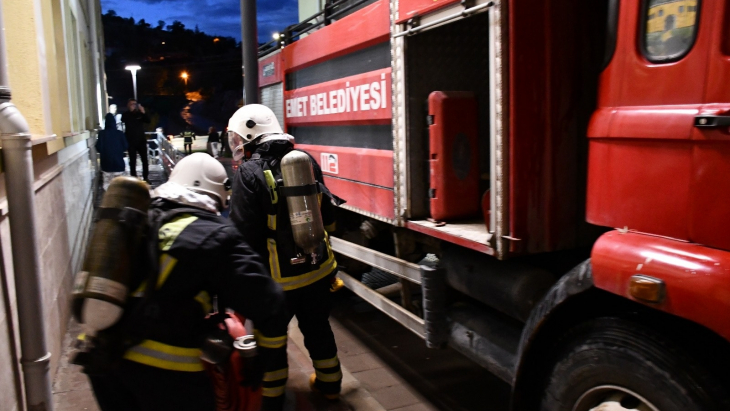 Emet Belediyesi İtfaiyesi’nden Kapsamlı Yangın Tatbikatı
