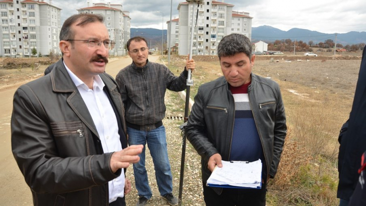 GAZİEMET YENİ ŞEHİR STADINDA SON RÖTUŞLAR YAPILIYOR.