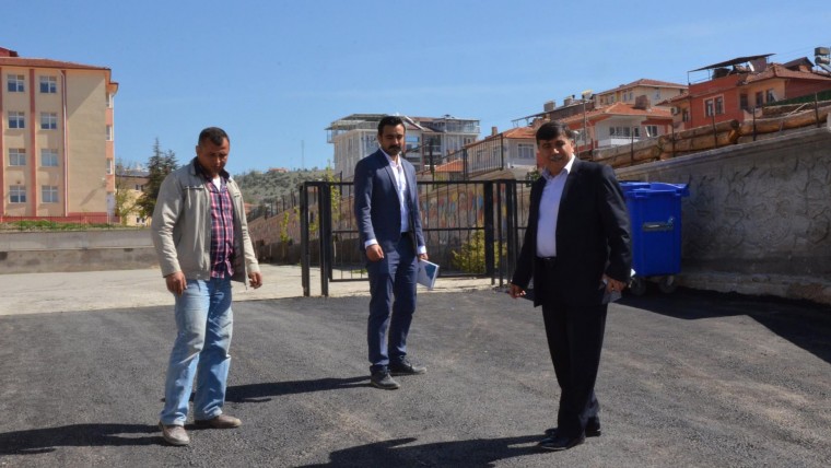 OKULLARDA  BAKIM ÇALIŞMALARIMIZ SÜRÜYOR