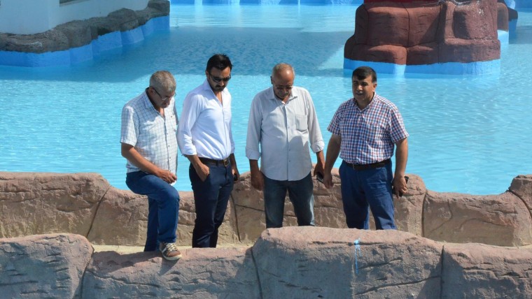 Şelale Tesislerimizde Çalışmalar Devam Ediyor