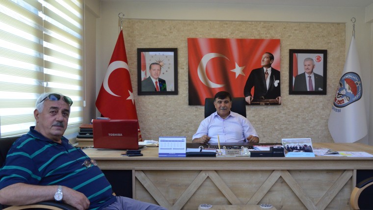 Ahmet Erdoğan'dan Belediyemize Ziyaret