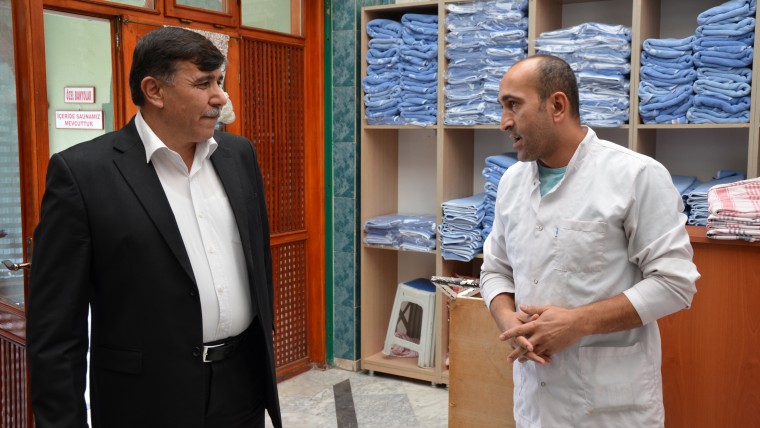 Osmanlı Hamamında Çalışmalar Sürüyor