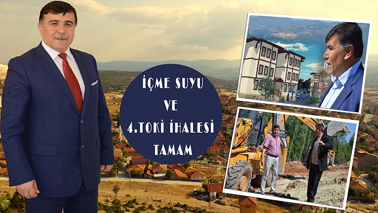 İÇME SUYU PROJESİ VE 4. TOKİ TAMAM