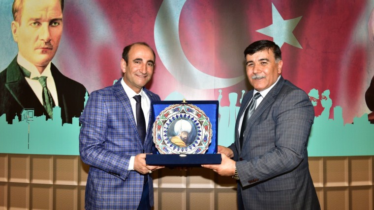 Belediye Başkanımız Mustafa Koca Başkan Edabaliyi Ziyaret Etti