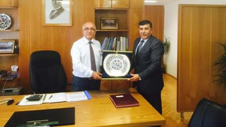 Belediye Başkanımız Mustafa Koca Karayolları Bölge Müdürlüğünde