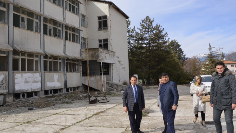 KYK YURT YAPIMI İÇİN YER TESLİMİ YAPILIYOR