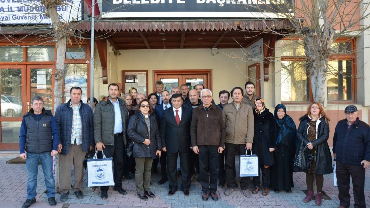 Gazeteciler Cemiyetin'den Belediye Başkanımız Mustafa Koca'ya Ziyaret