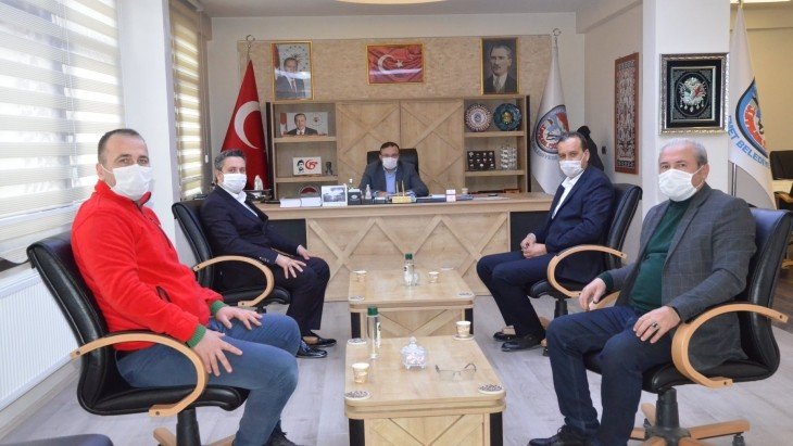 KÜTAHYA KIZILAY’DAN BELEDİYE BAŞKANIMIZ HÜSEYİN DOĞAN’A ZİYARET