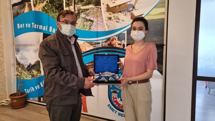 Personelimiz Kübra Tan belediyemize veda etti...