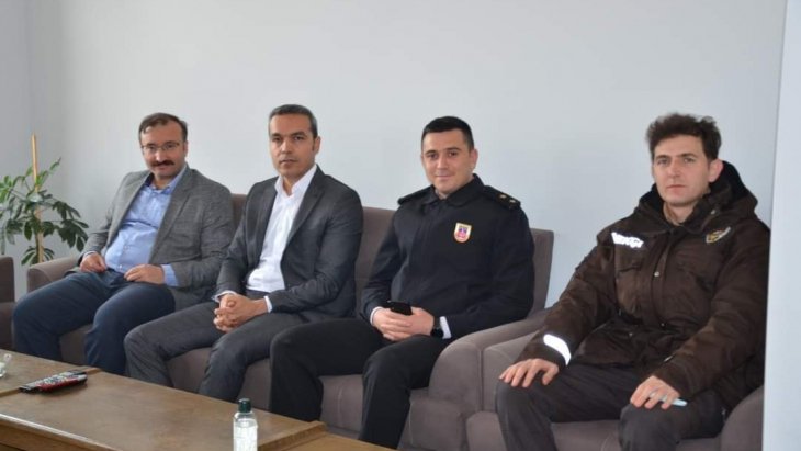 POLİS HAFTASINDA EMNİYETİMİZE ZİYARET