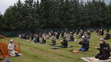 Emet İlçesmizde Fetih Gününde 10 Hafta Sonra İlk Cuma Namazı