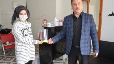 Emet Belediyemizden Berber Ve Kuaförlere UV Sterilize Makinaları
