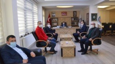 KÜTAHYA KIZILAY’DAN BELEDİYE BAŞKANIMIZ HÜSEYİN  DOĞAN’A ZİYARET