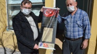 İstiklal Marşımızın Kabulünün 100.Yılında Emet Belediyemizden Anlamlı Hediye