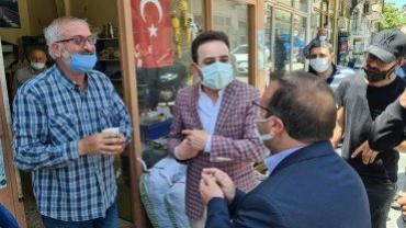 MİLLETVEKİLİ GAZEL'DEN ESNAF ZİYARETİ
