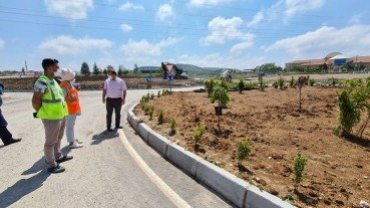 Emet Kavşağına 1.5 Milyon TL'lik Peyzaj Çalışması