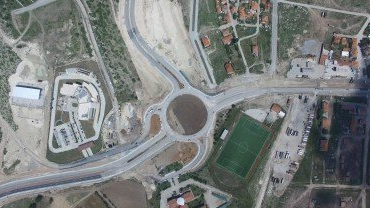 Emet Kavşağına 1.5 Milyon TL'lik Peyzaj Çalışması