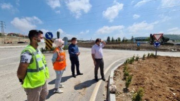 Emet Kavşağına 1.5 Milyon TL'lik Peyzaj Çalışması