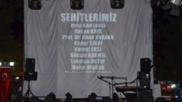 15 Temmuz Demokrasi ve Milli Birlik Günü Etkinliklerinden Kareler