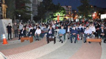 15 Temmuz Demokrasi ve Milli Birlik Günü Etkinliklerinden Kareler