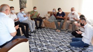 kURBAN BAYRAMI ARİFESİNDE ŞEHİT AİLELERİMİZE ZİYARET