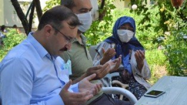 kURBAN BAYRAMI ARİFESİNDE ŞEHİT AİLELERİMİZE ZİYARET