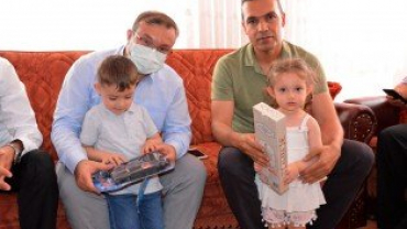 kURBAN BAYRAMI ARİFESİNDE ŞEHİT AİLELERİMİZE ZİYARET