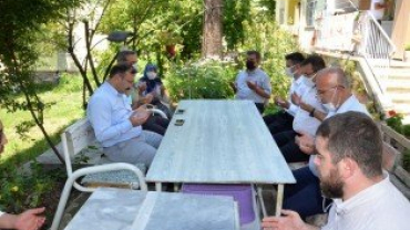 kURBAN BAYRAMI ARİFESİNDE ŞEHİT AİLELERİMİZE ZİYARET