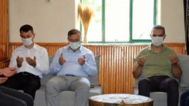 kURBAN BAYRAMI ARİFESİNDE ŞEHİT AİLELERİMİZE ZİYARET