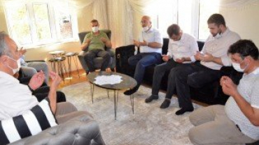 kURBAN BAYRAMI ARİFESİNDE ŞEHİT AİLELERİMİZE ZİYARET