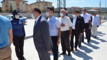 İLÇEMİZ PROTOKOLU BELEDİYEDEKİ BAYRAMLAŞMANIN ARDINDAN İLÇE JANDARMA KOMUTANLIĞIMIZA BAYRAM ZİYARETİ GERÇEKLEŞTİRDİ...