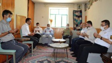 kURBAN BAYRAMI ARİFESİNDE ŞEHİT AİLELERİMİZE ZİYARET