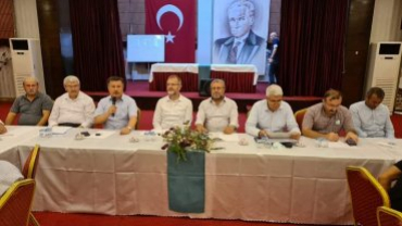 MUHTARLARLA BİR ARAYA GELİNİP TOPLANTI DÜZENLENDİ