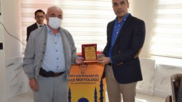Camiler ve Din Görevlileri Haftasında Emekli Din Görevlileri Unutulmadı
