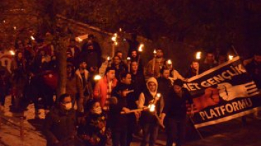 Emet 29 Ekim Cumhuriyet Bayramı Kutlamaları Fener Alayı Kortej Yürüyüşünden Kareler