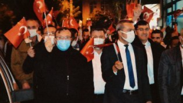 Emet 29 Ekim Cumhuriyet Bayramı Kutlamaları Fener Alayı Kortej Yürüyüşünden Kareler