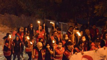 Emet 29 Ekim Cumhuriyet Bayramı Kutlamaları Fener Alayı Kortej Yürüyüşünden Kareler